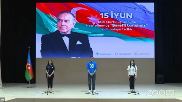 “Şərəfli tariximiz” adlı onlayn tədbir keçirilib